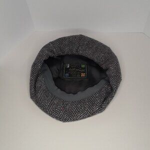 Vintage L.L. Bean by Hanna Hats Tweed Newsboy Cap